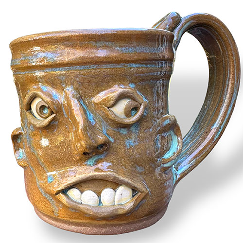 Greg Patton Face Mug DP3712 SOLD